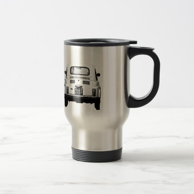 Caneca Térmica Fiat 500 em Roma, Italia (Direita)