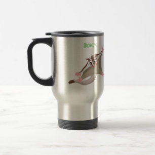 Caneca Térmica Figura de desenho animado de um planador de açúcar