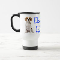 Filhote de Beagle - Amor Beagle Azul Marinho