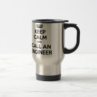 Caneca Térmica Fique calmo e chame um Engenheiro