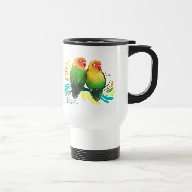 Caneca Térmica Fischer Lovebird (Direita)
