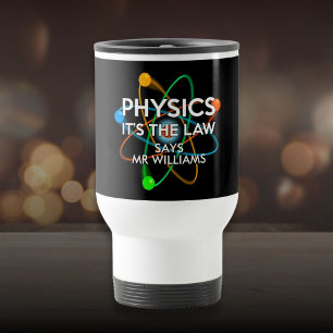 Caneca Térmica Física Personalizada É a Lei Ciência