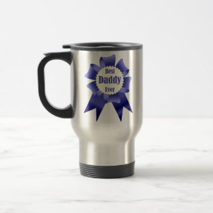 Caneca Térmica Fita de prêmio do Melhor Pai Nunca Ganhador para P
