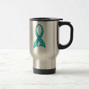 Caneca Térmica Fita PCOS da cerceta das bolinhas