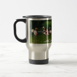 Caneca Térmica Flamingos
