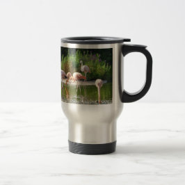 Caneca Térmica Flamingos