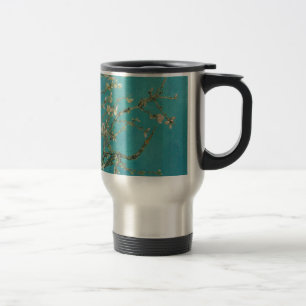 Caneca Térmica Flor de Amêndoa de Van gogh