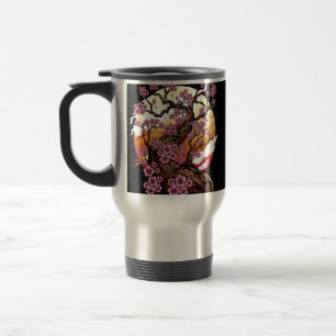 Caneca Térmica Flor de Cereja Selvagem