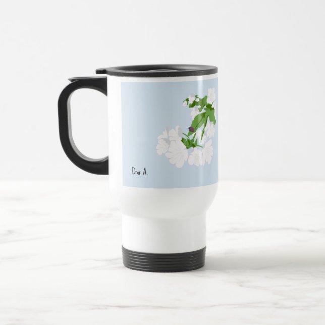 Caneca Térmica Flor de Cerejeira (Esquerda)