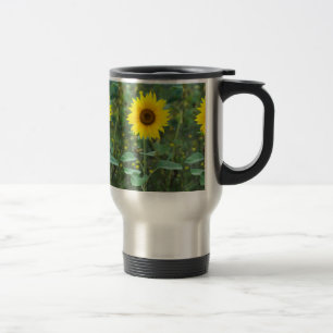 Caneca Térmica Flor de girassol