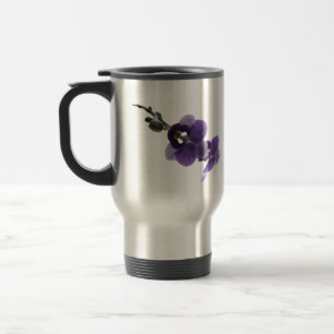 Caneca Térmica Flor de orquídea roxa, Mug