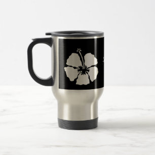 Caneca Térmica Flor do hibiscus de Havaí aloha