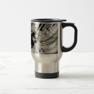 Caneca Térmica Flor Negra