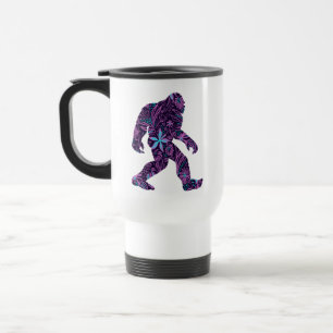 CANECA TÉRMICA FLORAL BIGFOOT