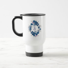 Caneca Térmica Floral Butterfly Travel Mug