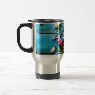 Caneca Térmica Flores Coloridas