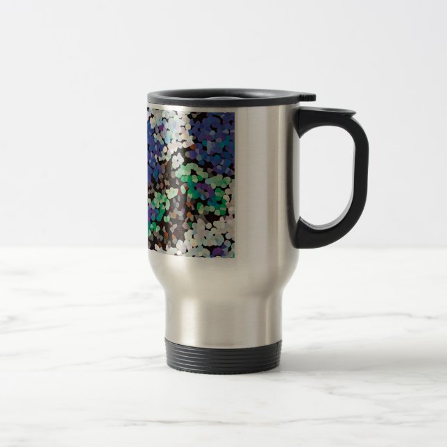 Caneca Térmica Flores Cristalinas (Direita)