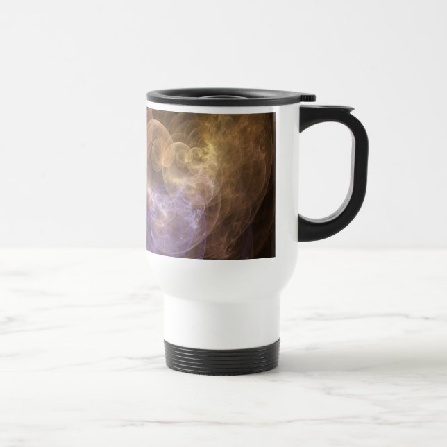 Caneca Térmica Flores de Espaço (Direita)