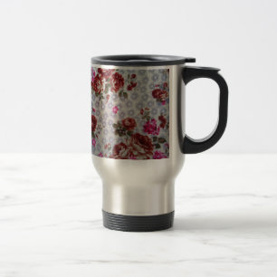 Caneca Térmica Flores do Paraíso