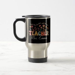 Caneca Térmica Flores Groovy Personalizadas Presente Personalizad