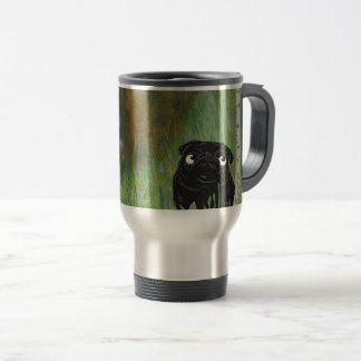 Caneca Térmica Floresta de Cachorro Gato Gustav Klimt