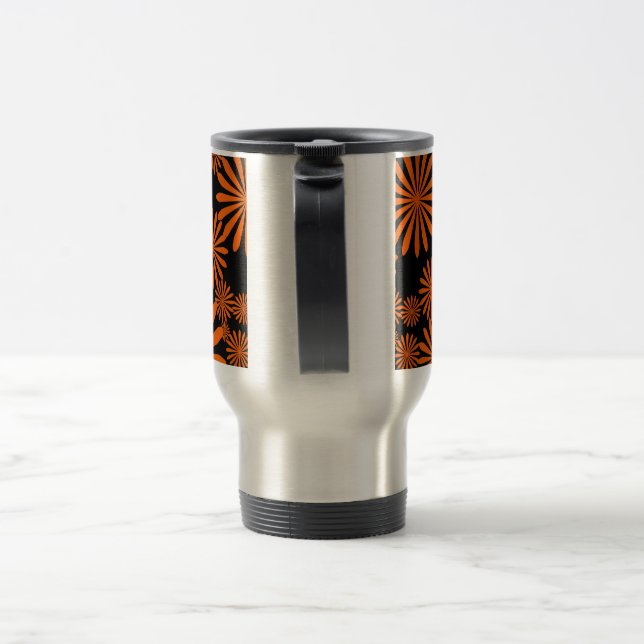 Caneca Térmica Fogos de artifício laranja (Alça)