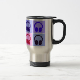 Caneca Térmica Fones de ouvido pop