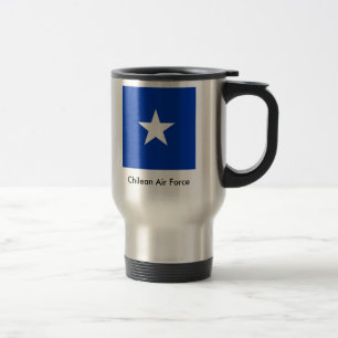 Caneca Térmica Força aérea do pimentão, força aérea chilena