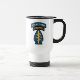Caneca Térmica forças especiais, camarotes verdes, patch Mug