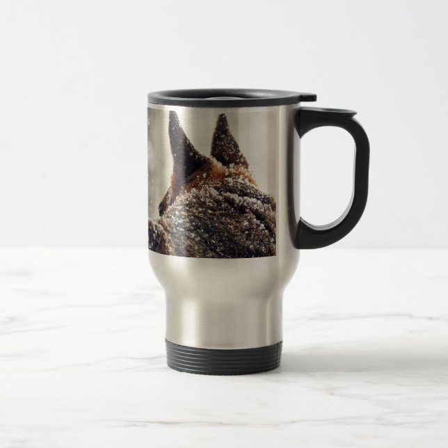 Caneca Térmica Foto do german shepherd (Direita)