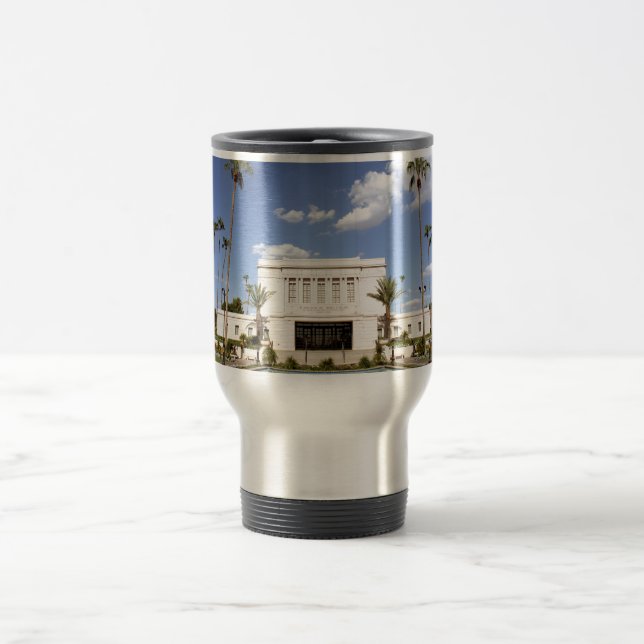 Caneca Térmica foto do templo mórmon de mesa arizona (Centro)