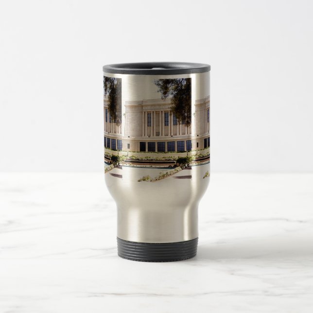 Caneca Térmica foto do templo mórmon lds mesa arizona (Centro)