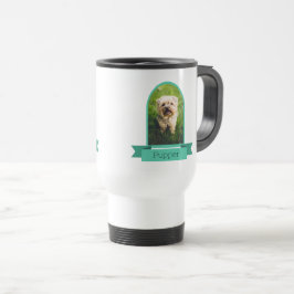 Caneca Térmica Foto em Arco para Animais de Estimação