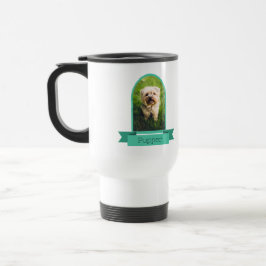 Caneca Térmica Foto em Arco para Animais de Estimação