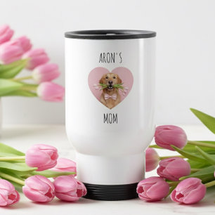 Caneca Térmica Foto Personalizada de Cachorro para Mãe   Personal