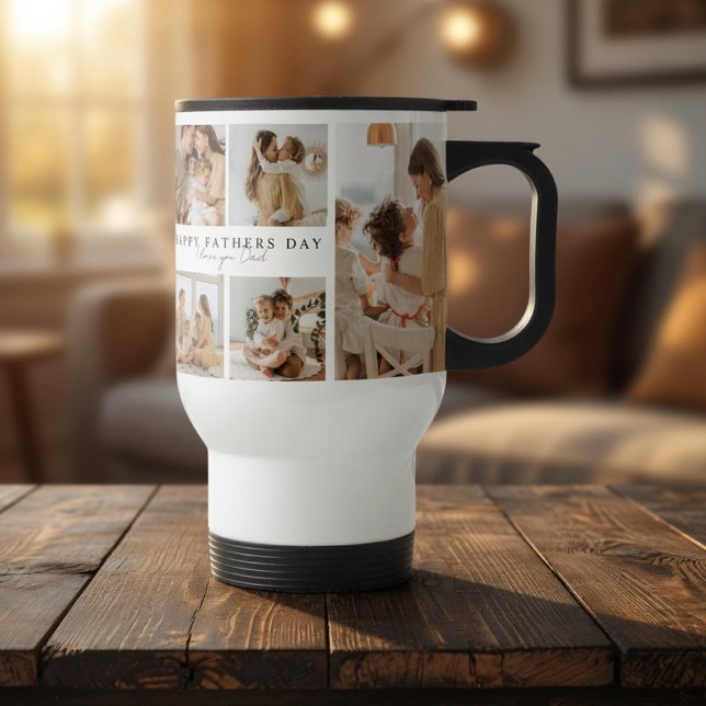 Caneca Térmica Foto Personalizada do Dia dos Pais (Criador carregado)