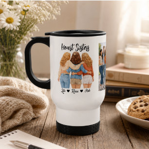Caneca Térmica Foto Personalizada do Melhor Amigo   Dia da Amizad