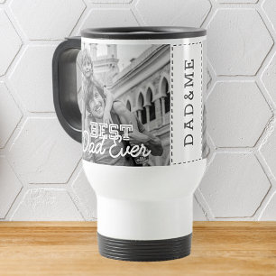Caneca Térmica Foto personalizada do melhor Pai já Legal e modern