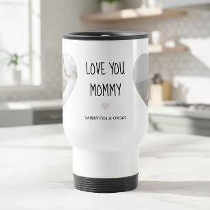 Caneca Térmica Foto Personalizada “Eu Te Amo Mamãe” Presente Pe