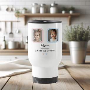 Caneca Térmica Foto personalizada para a mãe   Você É Nosso Favor