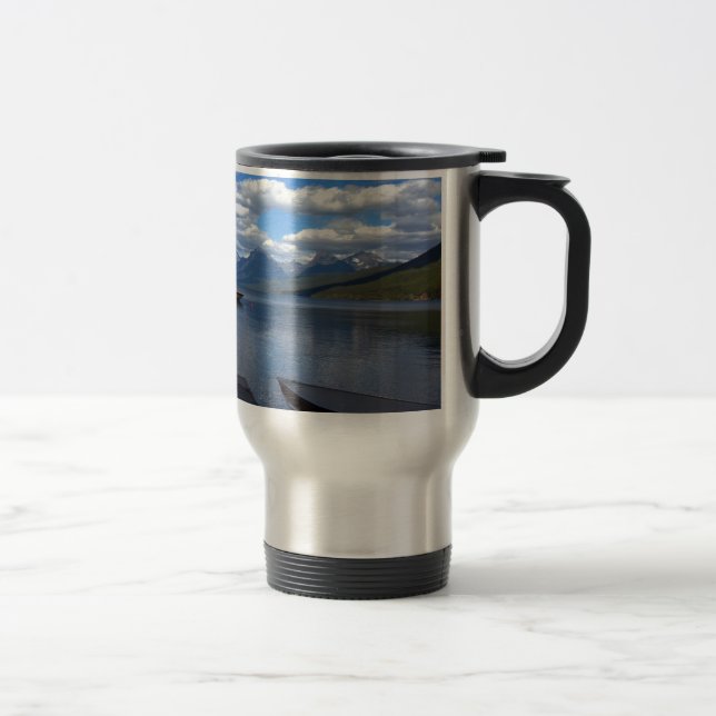 Caneca Térmica Fotografia do Parque Nacional Glacier. (Direita)