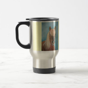 Caneca Térmica fotografia equina de égua de castanha