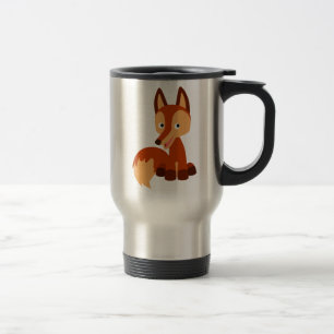 Caneca Térmica Fox Viagem ao trabalho Tumg, Cute Cunhado