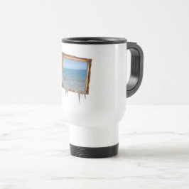 Caneca Térmica Frame Oceano de Espelhamento Fora da Imagem