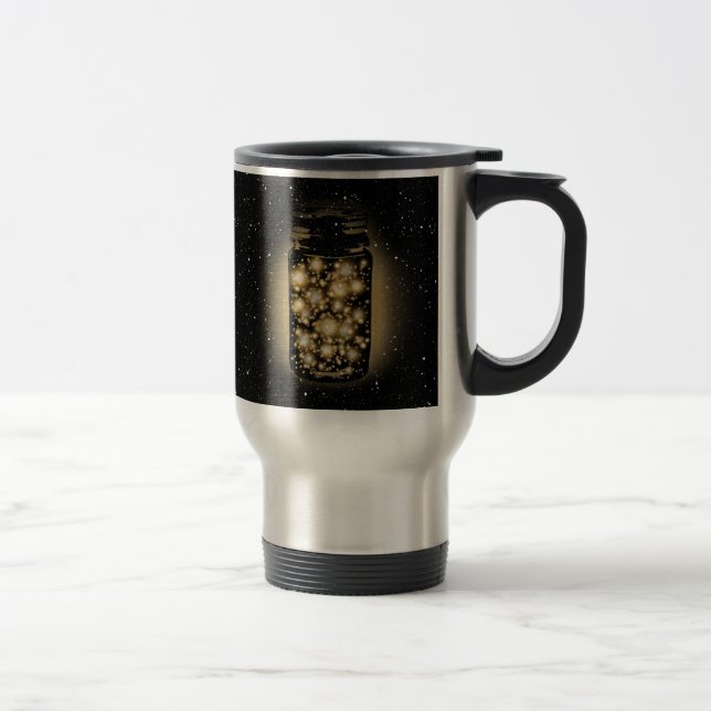 Caneca Térmica Frasco de incandescência dos vaga-lume com (Direita)