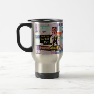 Caneca Térmica Frida Kahlo · Pink Noise