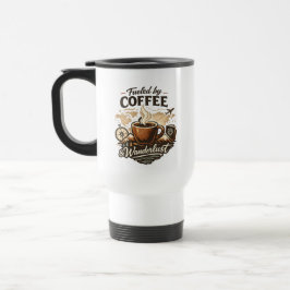 Caneca Térmica Fueled by Coffee & Wanderlust