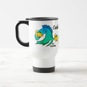 Caneca Térmica Fui pescar Pegue e Coma