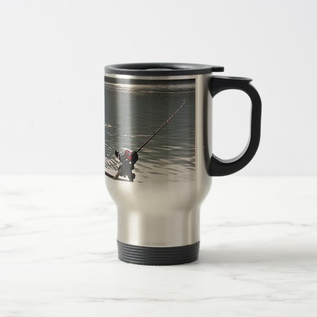 Caneca Térmica Fui Pescar Sem Trabalho Hoje (Direita)