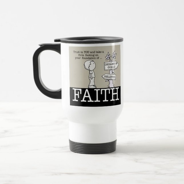 Caneca Térmica Fundação da Fé (Esquerda)
